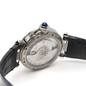 CARTIER STRAP ACERO Y PIEL