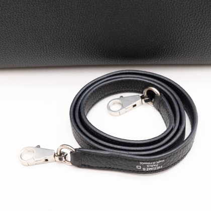 HERMES KELLY 28 NOIR TOGO Y ALLIGATOR 2017