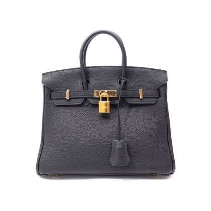 HERMES *NOIR TOGO 
*HW GOLD