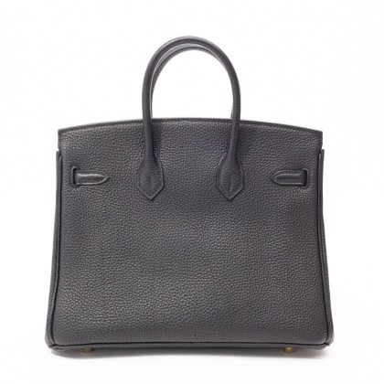 HERMES *NOIR TOGO 
*HW GOLD
