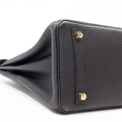 HERMES *NOIR TOGO 
*HW GOLD