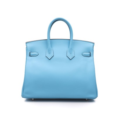 HERMES COLOR CELESTE
PIEL SWIFT 
AñO 2024