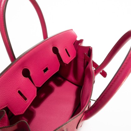 HERMES *ROSE SHOCKING CHEVRE MYSORE
AÑO: 2011