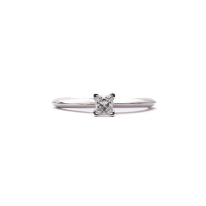 TIFFANY & CO ANILLO .20 CARAT CON CERTIFICADO