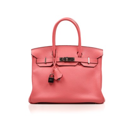 HERMES BOLSO BIRKIN TAMAñO 30
PIEL CLEMENCE
AñO 2020 
COLOR PINK CONFFETI
