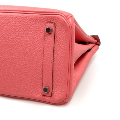 HERMES BOLSO BIRKIN TAMAñO 30
PIEL CLEMENCE
AñO 2020 
COLOR PINK CONFFETI