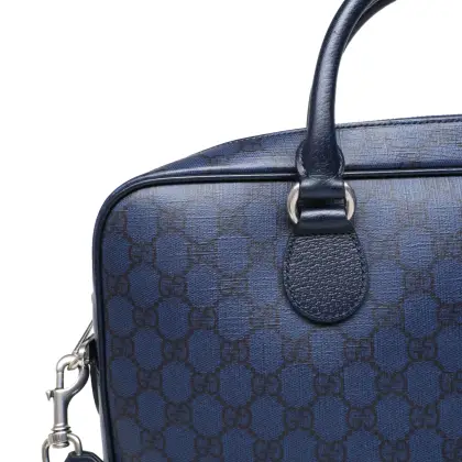 GUCCI OPHIDIA GG MEDIUM BRIEFCASE CON STRAP