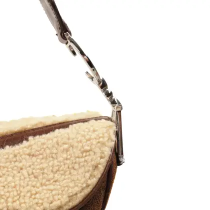 DIOR SADDLE VINTAGE SHEARLING