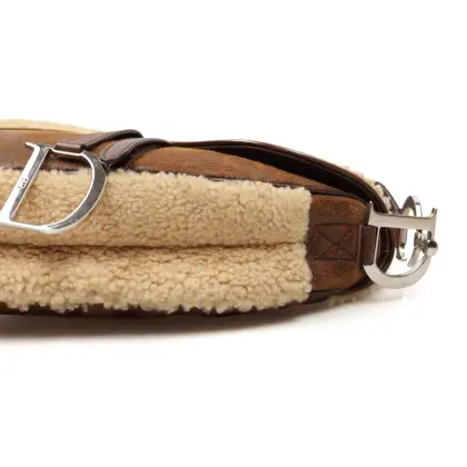 DIOR SADDLE VINTAGE SHEARLING