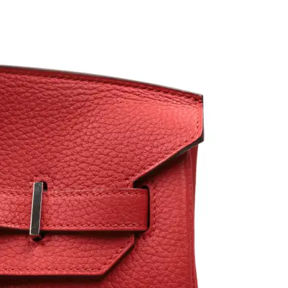 HERMES BIRKIN 35 EN PIEL TOGO, COLOR PIMENT, AñO 2016