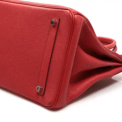 HERMES BIRKIN 35 EN PIEL TOGO, COLOR PIMENT, AñO 2016