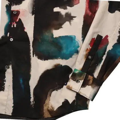ALEXANDER MCQUEEN CAMISA DE BOTONES MANGA LARGA